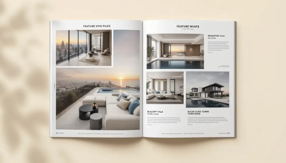 Professional Real Estate Photography feature sheet